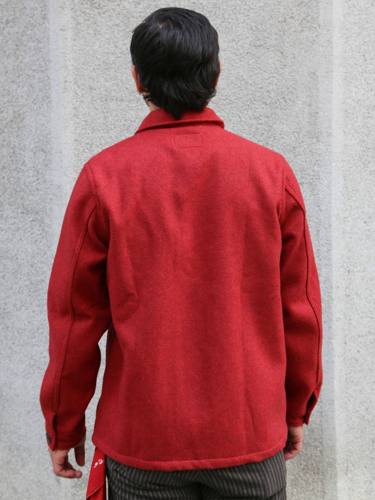 Freenote Cloth Midway Wool CPO – Red (M0004354-RED)