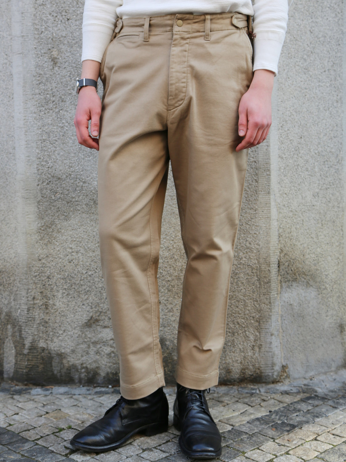 Stevenson Overall JetSet Pants – Beige (JP1-BE)