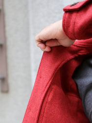 Freenote Cloth Midway Wool CPO – Red (M0004354-RED)