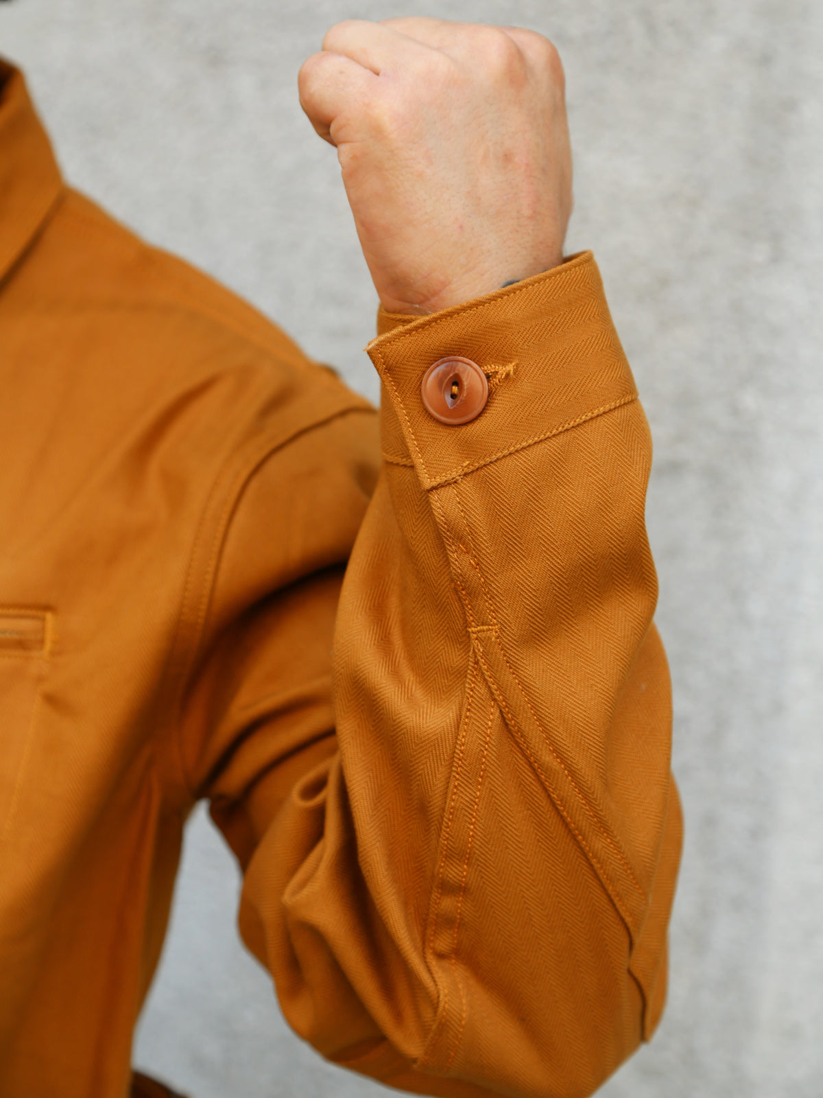 Freenote Cloth Kirthwood Jacket – Rust Herringbone (M0004363-13RH)