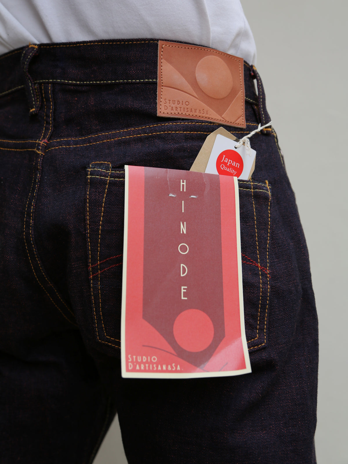 Studio d'Artisan D1858 "Hinode" 15oz Relaxed Tapered Jeans