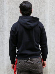 Samurai Jeans Heavyweight Hoodie – Black (SWS-TW02)