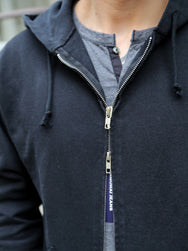 Samurai Jeans Heavyweight Hoodie – Black (SWS-TW02)