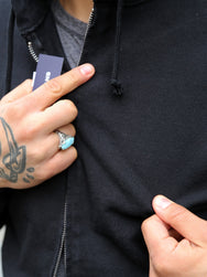 Samurai Jeans Heavyweight Hoodie – Black (SWS-TW02)