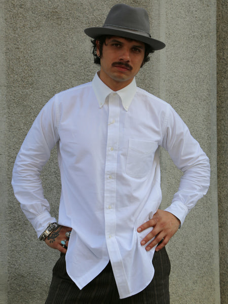 The Real McCoy's MS22008 Joe McCoy Button Down Shirt – White