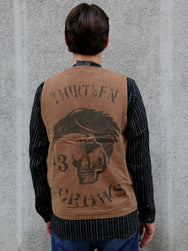 Gladhand Thirteen Crows Tool Vest – Brown (OC5307)