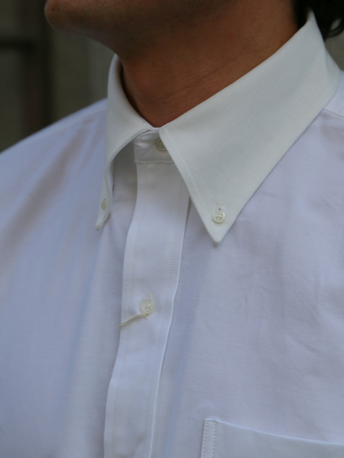 The Real McCoy's MS22008 Joe McCoy Button Down Shirt – White