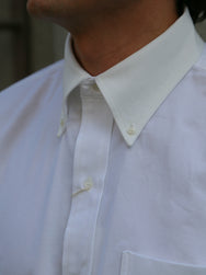 The Real McCoy's MS22008 Joe McCoy Button Down Shirt – White