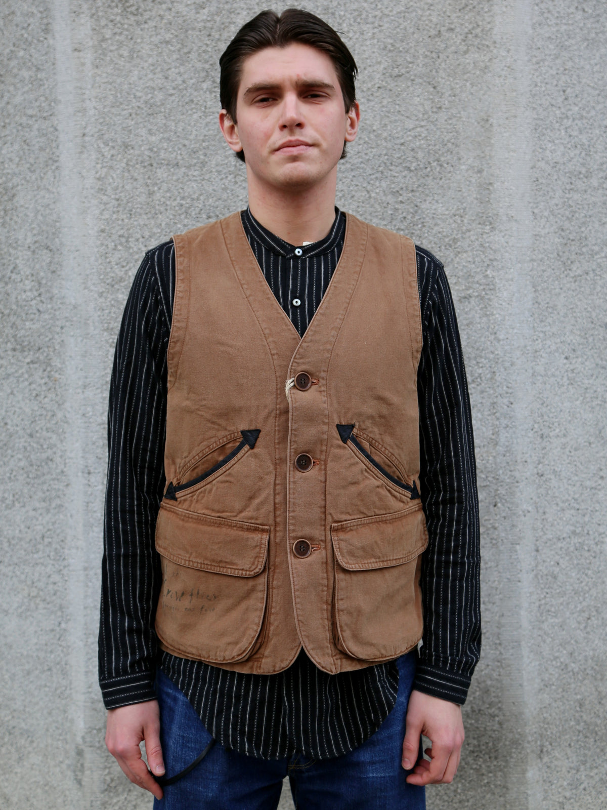 Gladhand Thirteen Crows Tool Vest – Brown (OC5307)