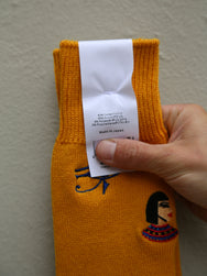 Decka Souvenir Socks Egypt / Yellow