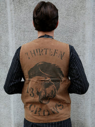 Gladhand Thirteen Crows Tool Vest – Brown (OC5307)