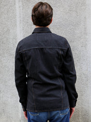 Indigofera Copeland Shirt – Sable Stripe (6670-54-00)