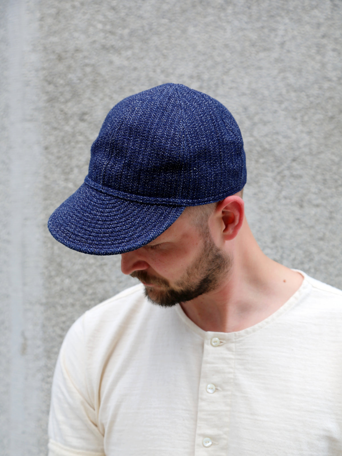 Stevenson Overall Co. MC-IN Mechanic Cap - Indigo