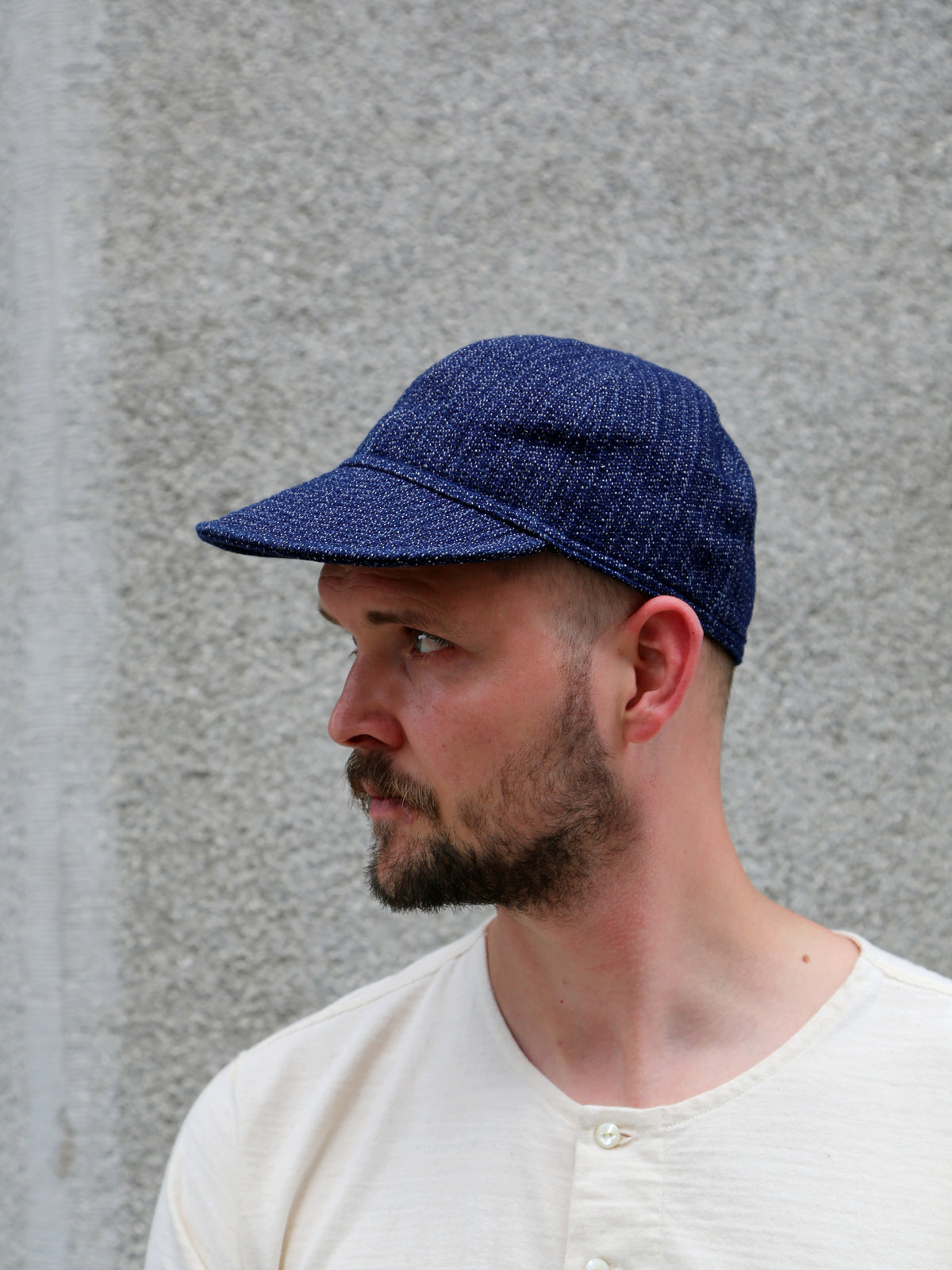 Stevenson Overall Co. MC-IN Mechanic Cap - Indigo
