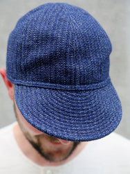 Stevenson Overall Co. MC-IN Mechanic Cap - Indigo
