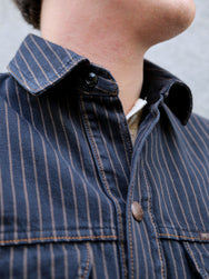 Indigofera Copeland Shirt – Sable Stripe (6670-54-00)