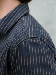 Indigofera Copeland Shirt – Sable Stripe (6670-54-00)
