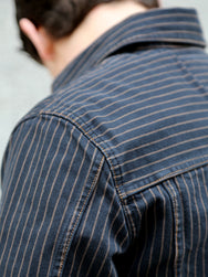 Indigofera Copeland Shirt – Sable Stripe (6670-54-00)