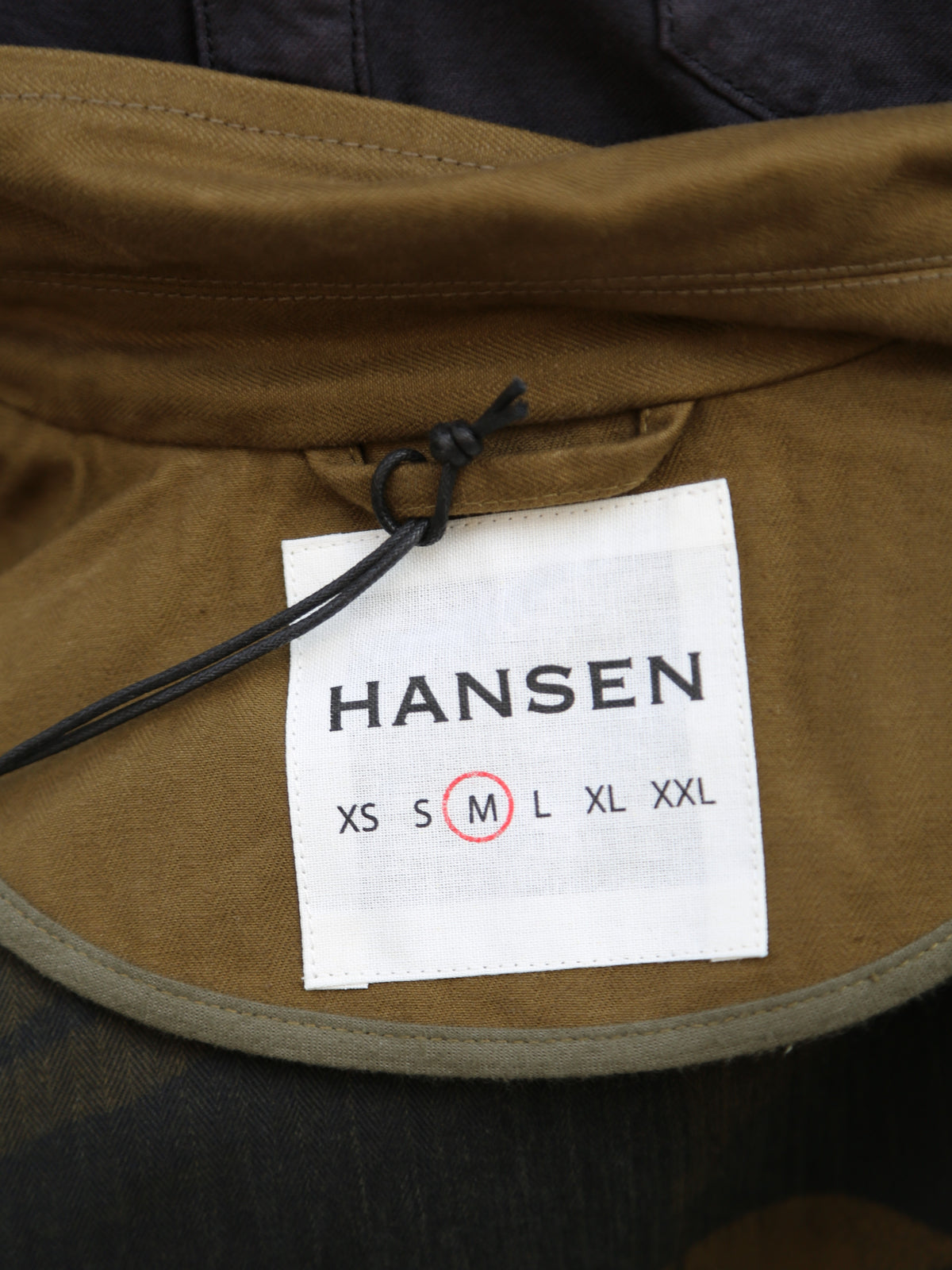 Hansen Garments Dexter Short Wide Utility Jacket – Printed Khaki (28-41-6)