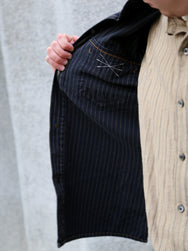 Indigofera Copeland Shirt – Sable Stripe (6670-54-00)