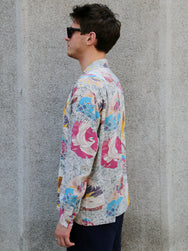 Sun Surf “Japanese Quaint Design” LS Rayon Hawaiian Shirt – Gray (SS29604-115)