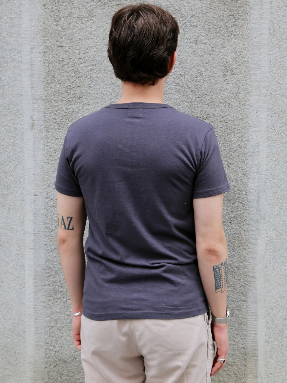 Samurai Jeans Plain Crew Neck 2-Pack T-Shirt – Charcoal (2PST-01)
