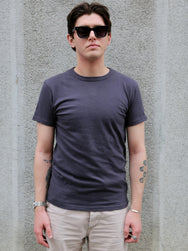 Samurai Jeans Plain Crew Neck 2-Pack T-Shirt – Charcoal (2PST-01)