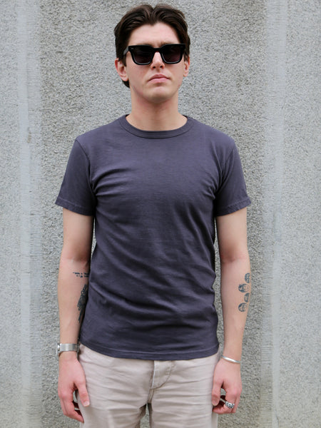 Samurai Jeans Plain Crew Neck 2-Pack T-Shirt – Charcoal (2PST-01)