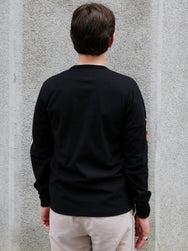 The Real McCoy's Buco LS Chief's Tee – Black/Red (BC26005-303)