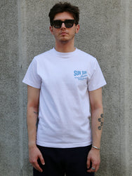 Sun Surf Aloha Tsuru Tee Shirt – White (SS79748-101)