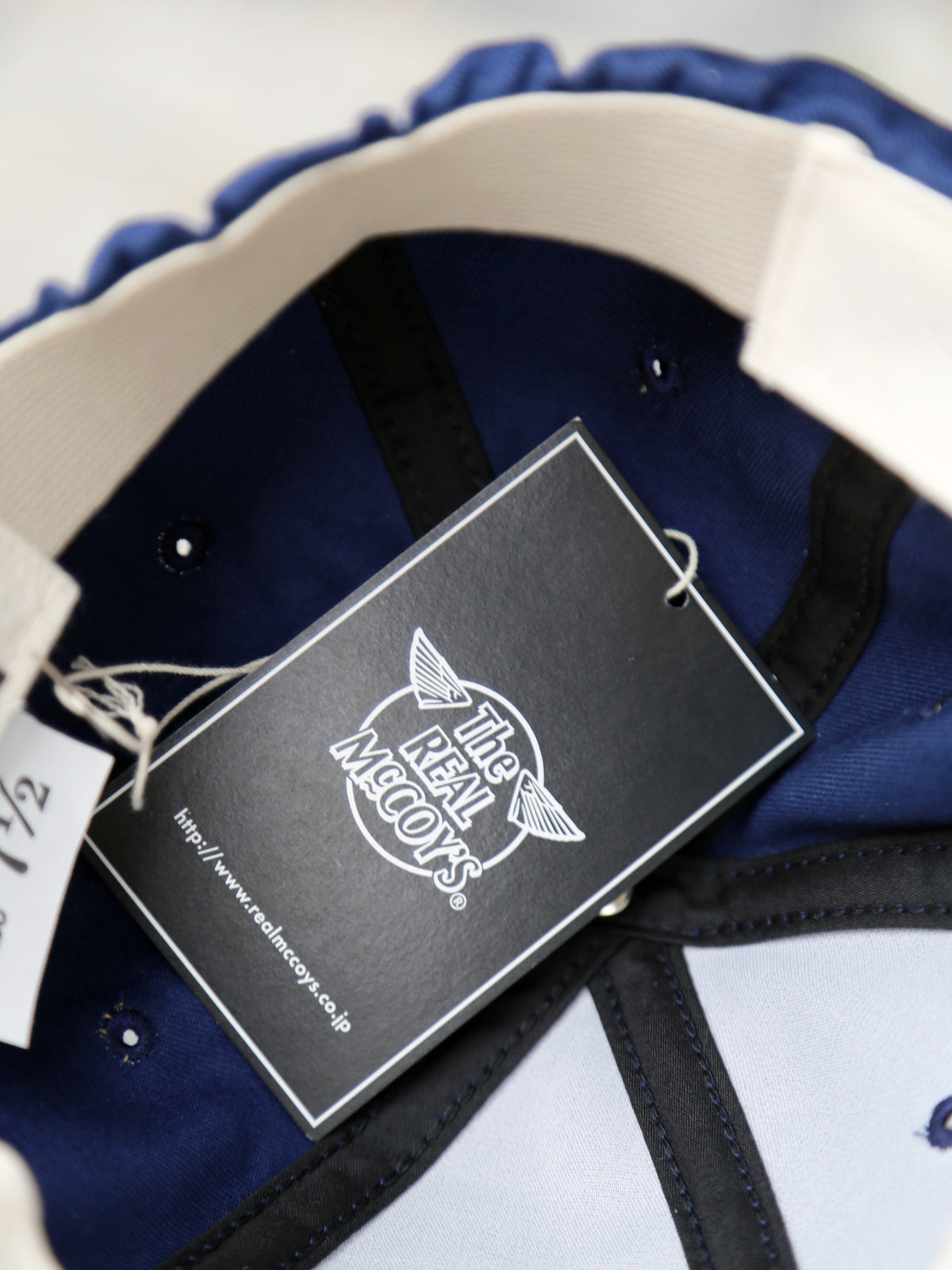 The Real McCOY's Baseball Cap / 7th AAF – Navy (MA26012-140)