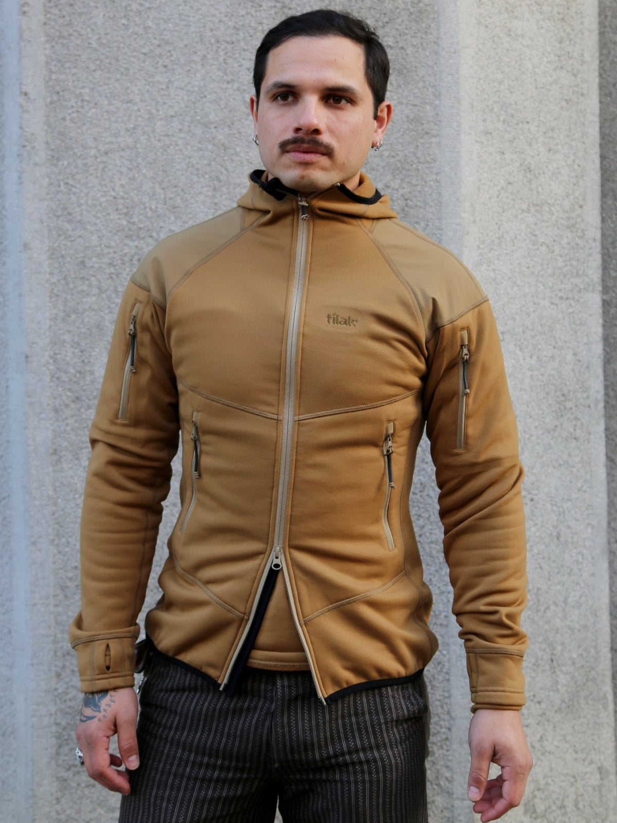 Tilak Femund Polartec® Military Gear® Functional Sweatshirt – Bronze Brown