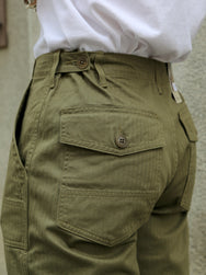 Nudie Jeans Tuff Tony Fatigue Pants – Olive (120291)