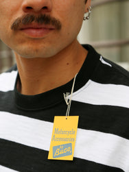 The Real McCOY's Buco Longsleeve Stripe Tee – White (BC24001-010)