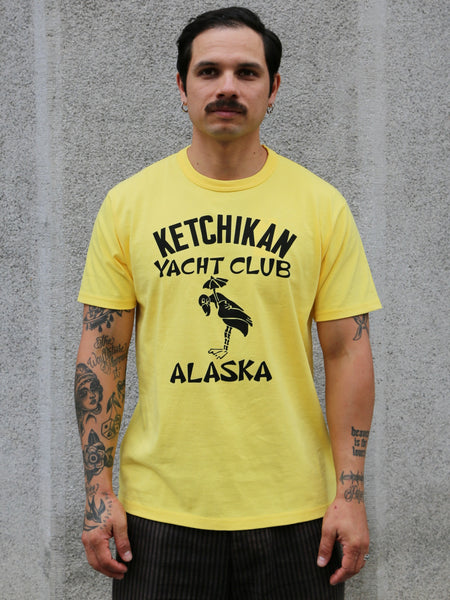 The Real McCOY's Ketchikan Tee – Canary (MC26021-064)