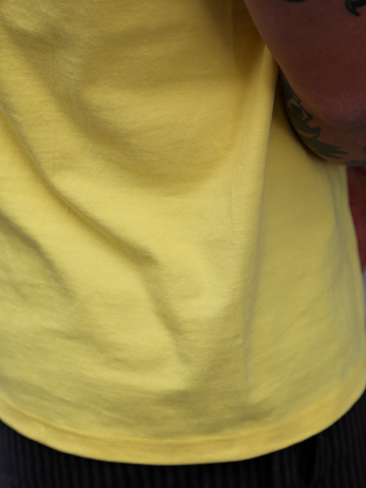 The Real McCOY's Ketchikan Tee – Canary (MC26021-064)
