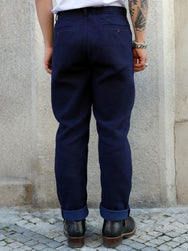Hansen Garments Ken Wide Cut Trousers – Indgio Sashiko (27-42-4 KEN)