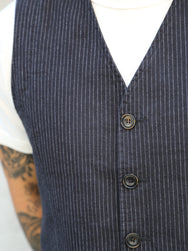 Hansen Daniel (28-32-2) Classic Waistcoat – Black Pin