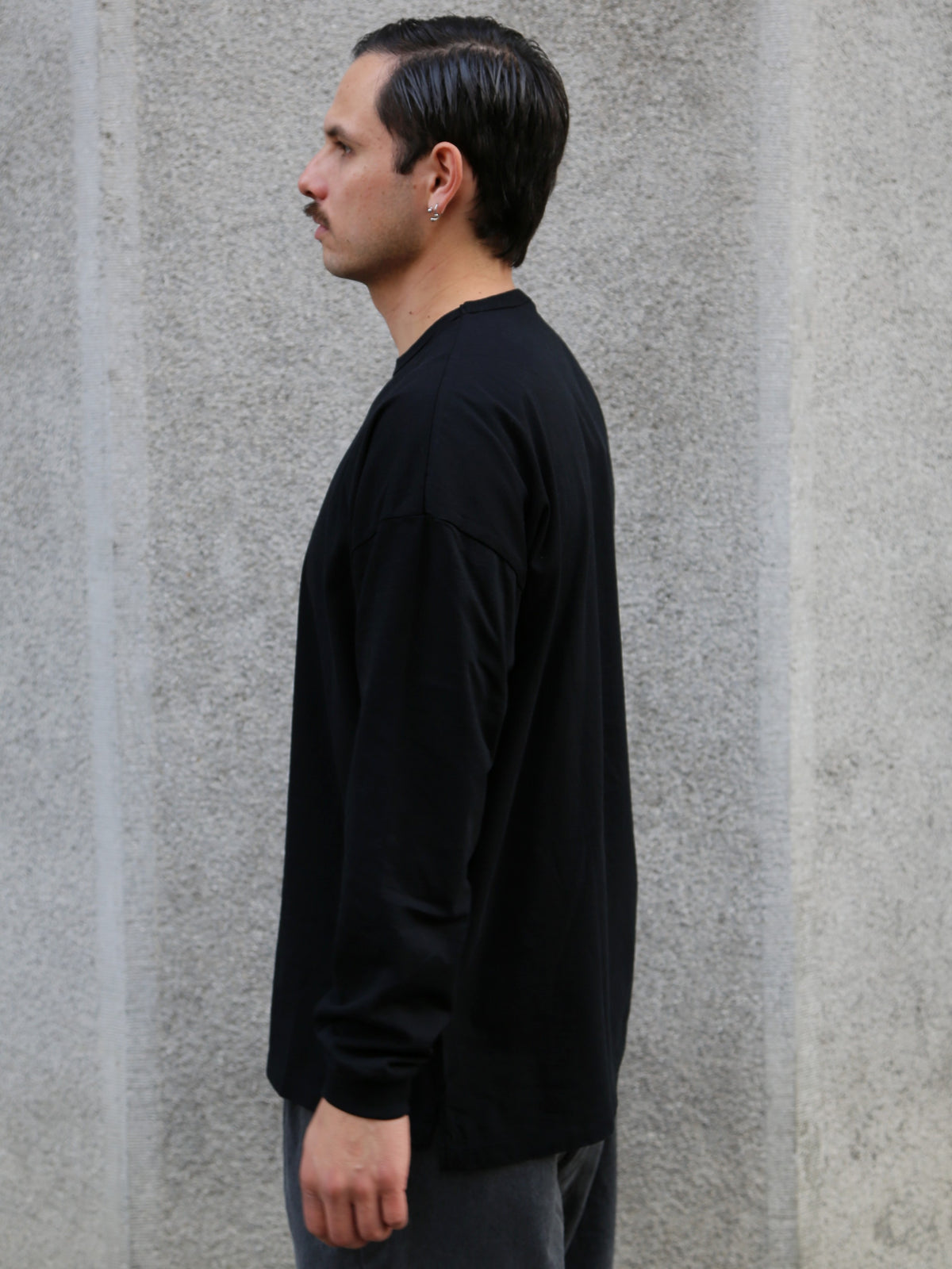 Black Sign Aggressor Training Tshirt – Midnight Black (BSFN-25301)