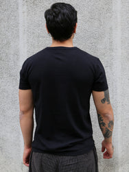 Samurai Jeans Plain Crew Neck 2-Pack T-Shirt – Black (2PST-01)