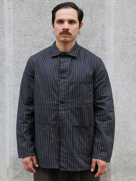 The Real McCOY's Black Wabash Chore Coat – Black (MJ26010-030)