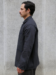 The Real McCOY's Black Wabash Chore Coat – Black (MJ26010-030)