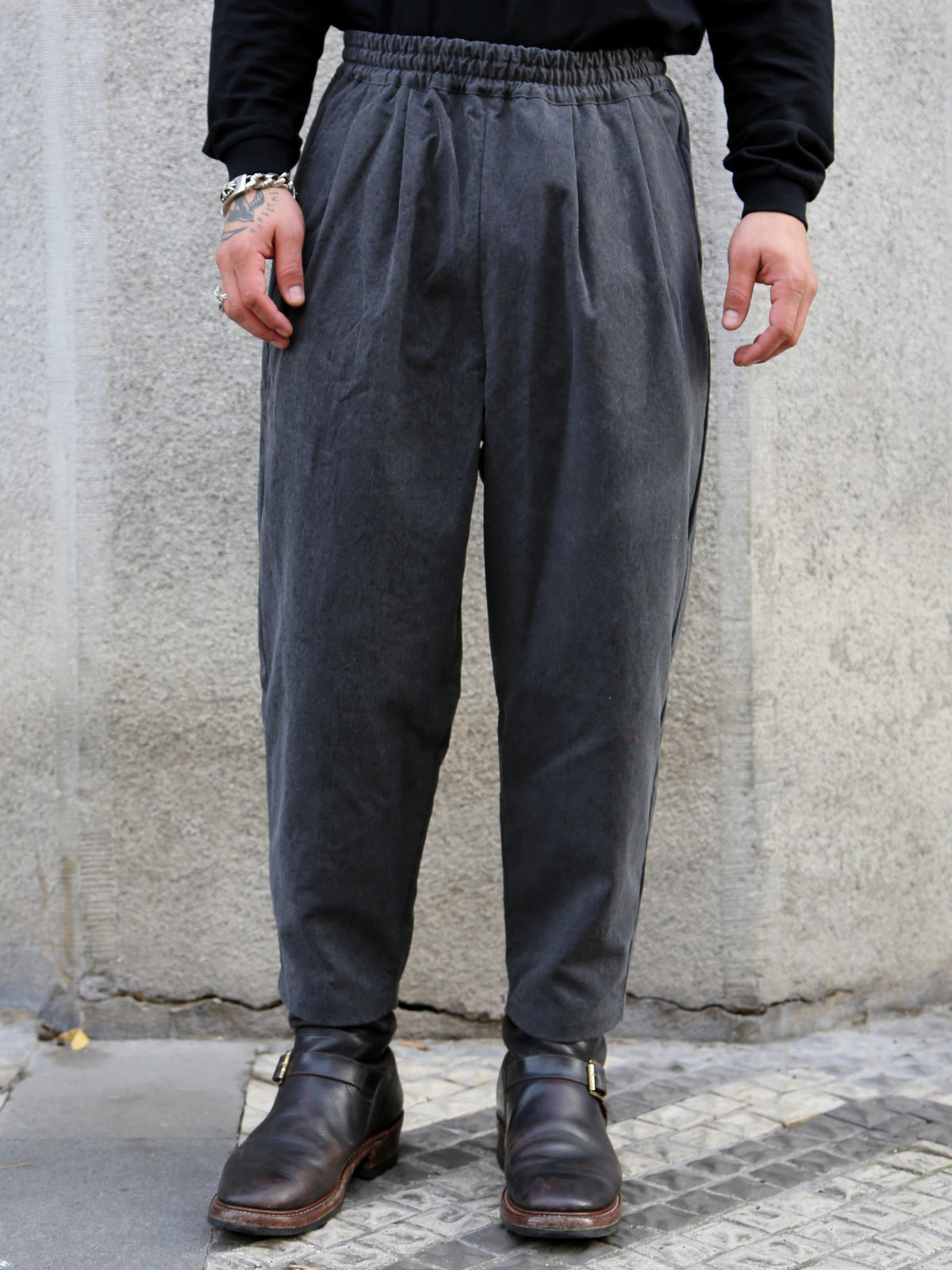 Black Sign Geezer Pants – Asphalt (BSFP-25502)