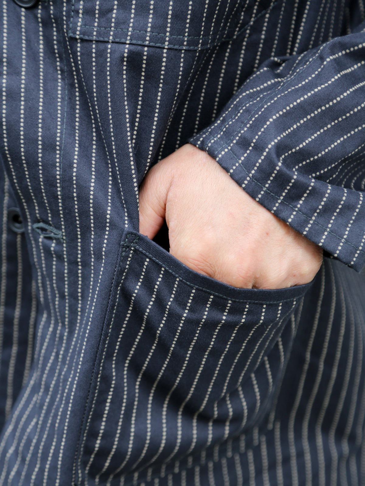 The Real McCOY's Black Wabash Chore Coat – Black (MJ26010-030)