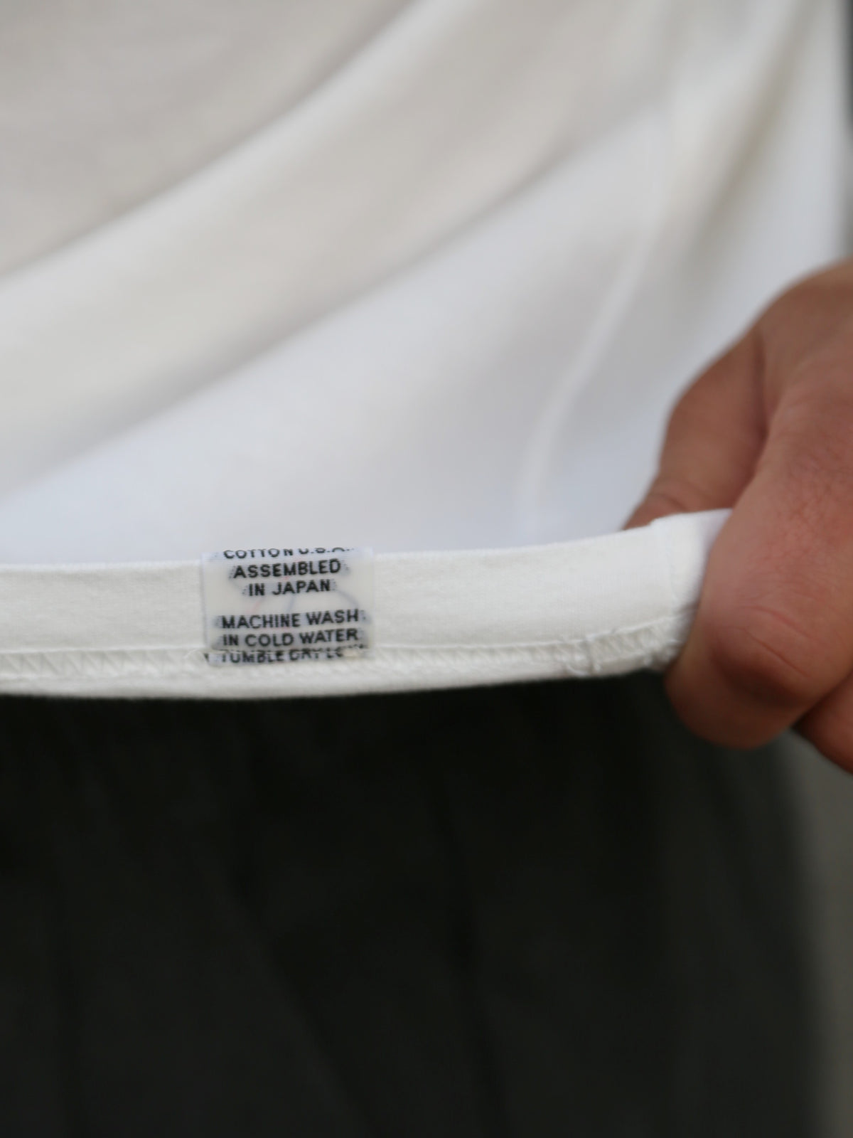 Studio d'Artisan "Vietnam War" Printed Tee – White (8197)