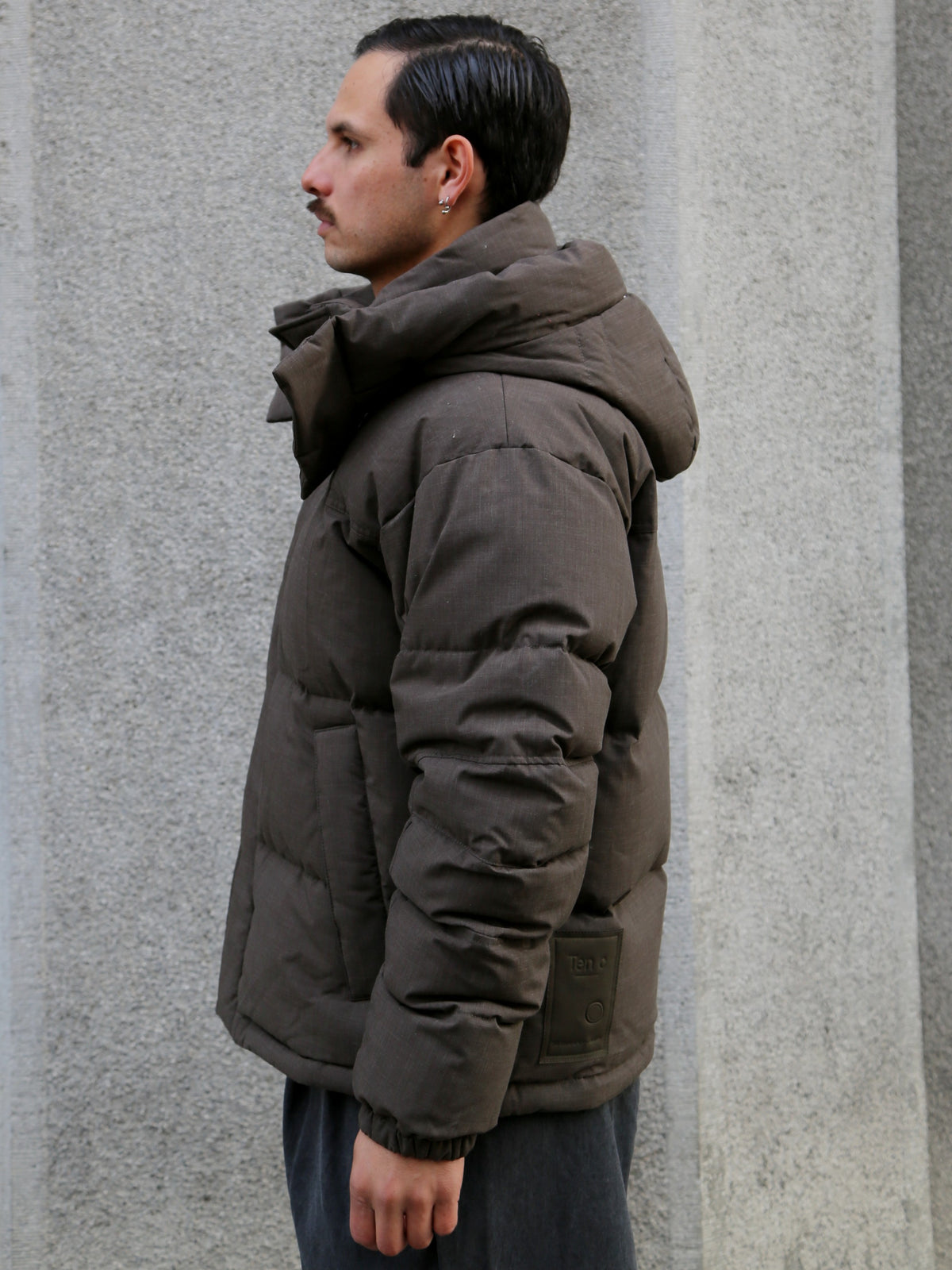 Ten C Jay Peak Down Jacket – Dark Olive (25CTCUC03030)