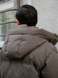 Ten C Jay Peak Down Jacket – Dark Olive (25CTCUC03030)