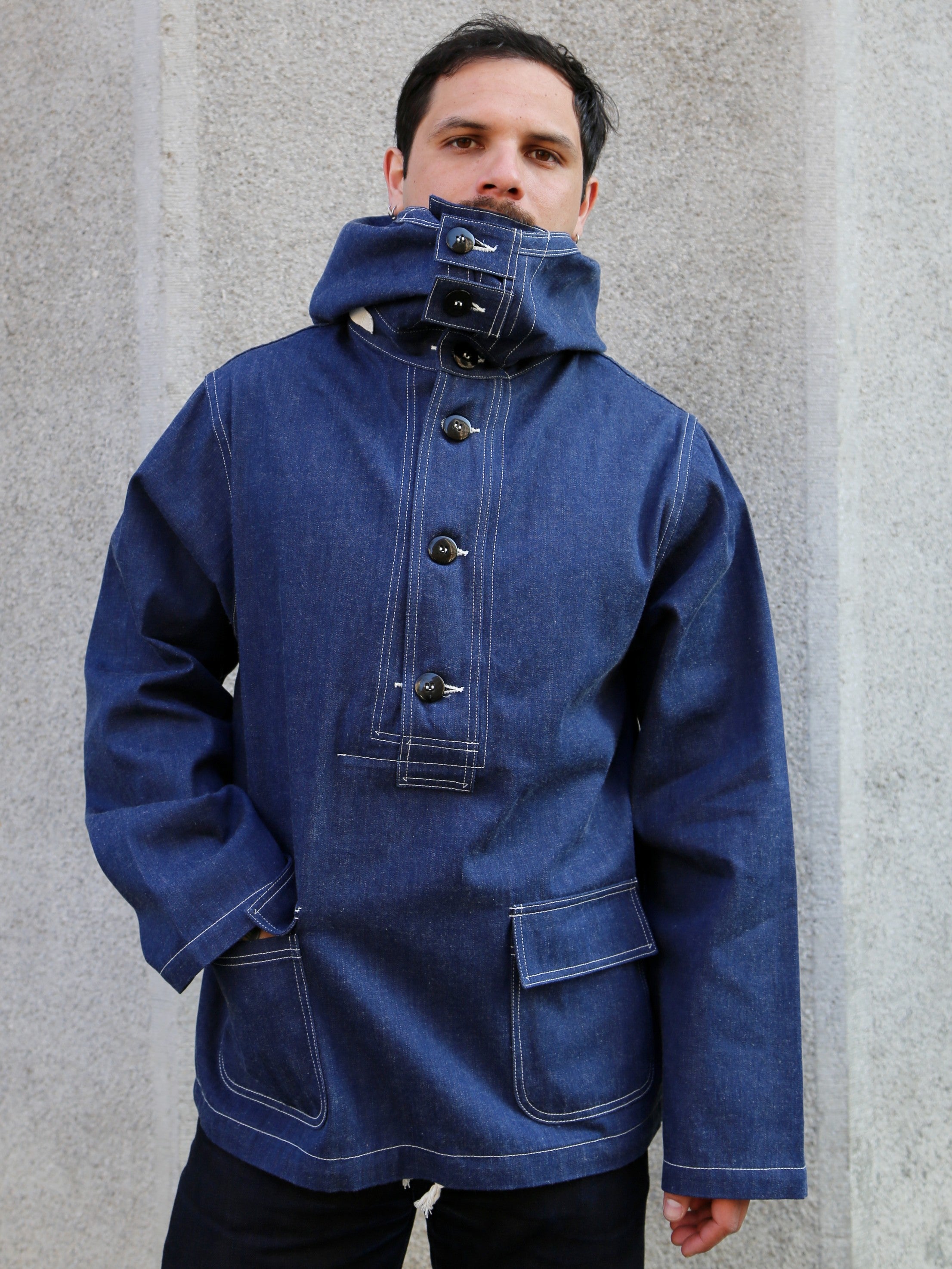 【初回限定お試し価格】 Real The McCoy's (MJ24107 Indigo – Parka Denim Navy U.S. ジャケット・アウター