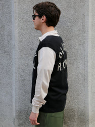 Gladhand Old Crow Racing Half Zip Jersey – Black/Ivory
