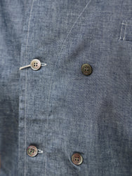 Belafonte Double Breated SS Shirt – Blue Chambray (30-16)